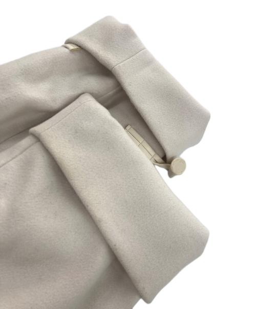 willfully（ウィルフリー）willfully (ウィルフリー) melton various midi coat アイボリー サイズ:Freeの古着・服飾アイテム