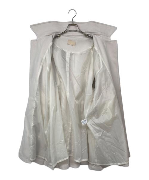 willfully（ウィルフリー）willfully (ウィルフリー) melton various midi coat アイボリー サイズ:Freeの古着・服飾アイテム
