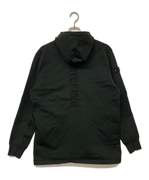 BRIEFING（ブリーフィング）BRIEFING (ブリーフィング) WR KNIT PARKA ブラック サイズ:ＸＬの古着・服飾アイテム