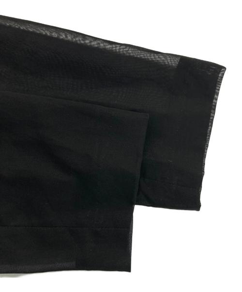 DRESSTERIOR（ドレステリア）DRESSTERIOR (ドレステリア) エアリーシアーダブルジャケット ブラック サイズ:34 未使用品の古着・服飾アイテム