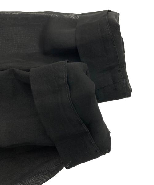 DRESSTERIOR（ドレステリア）DRESSTERIOR (ドレステリア) エアリーシアーダブルジャケット ブラック サイズ:34 未使用品の古着・服飾アイテム