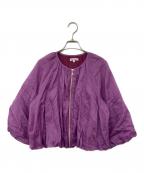 DRESSTERIORドレステリア）の古着「ウォッシャブルペーパーリネンブルゾン」｜パープル