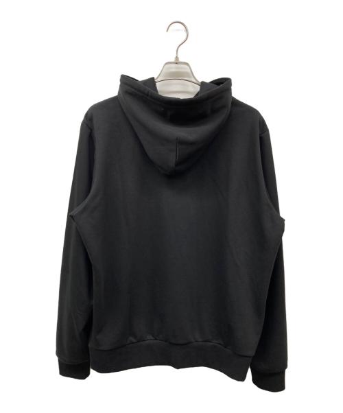 DIESEL（ディーゼル）DIESEL (ディーゼル) ロゴプリントパーカー ブラック サイズ:XLの古着・服飾アイテム