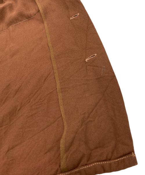 Mirador（ミラドール）Mirador (ミラドール) ヴィンテージレーヨンギャバジンシャツ ブラウン サイズ:Mの古着・服飾アイテム