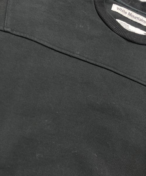 WHITE MOUNTAINEERING（ホワイトマウンテ二アニング）WHITE MOUNTAINEERING (ホワイトマウンテ二アニング) 切替スウェット ブラック サイズ:1の古着・服飾アイテム