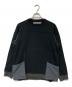 WHITE MOUNTAINEERING（ホワイトマウンテ二アニング）の古着「切替スウェット」｜ブラック