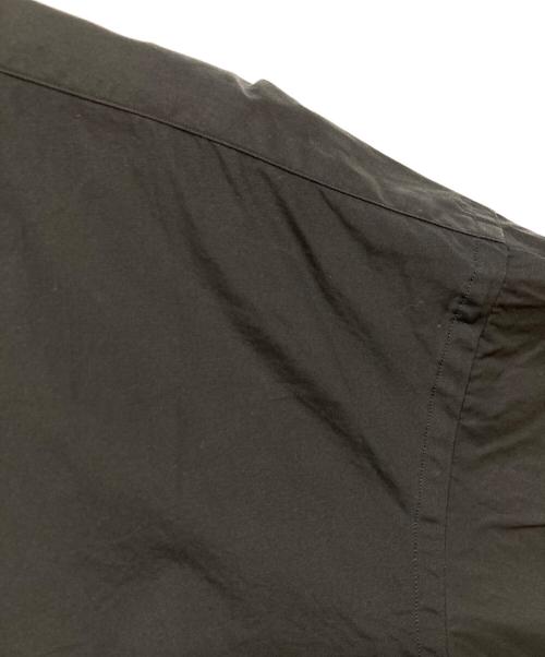 H BEAUTY&YOUTH（エイチ ビューティー&ユース）H BEAUTY&YOUTH (エイチ ビューティー&ユース) BIG REGULAR SHORT SLEEVE SHIRT/THOMAS MASON ブラック サイズ:Sの古着・服飾アイテム