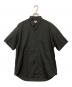 H BEAUTY&YOUTH（エイチ ビューティー&ユース）の古着「BALLOON BIG SHORT SLEEVE SHIRT」｜ブラック
