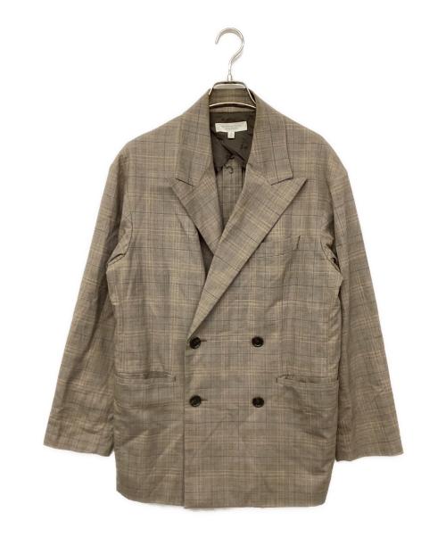 BEAUTY&YOUTH（ビューティーアンドユース）BEAUTY&YOUTH (ビューティーアンドユース) チェック ルーズセットアップ ブラウン サイズ:Sの古着・服飾アイテム