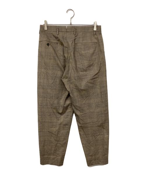 BEAUTY&YOUTH（ビューティーアンドユース）BEAUTY&YOUTH (ビューティーアンドユース) チェック ルーズセットアップ ブラウン サイズ:Sの古着・服飾アイテム