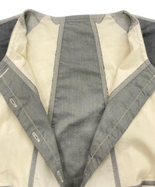 A・POC（エーポック）A・POC (エーポック) デザインシャツ ベージュ サイズ:2の古着・服飾アイテム