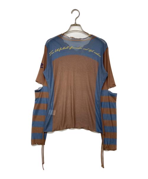 chinatsu aoyama（チナツ アオヤマ）CHINATSU AOYAMA (チナツ アオヤマ) UMBRO (アンブロ) skin soccer uniform ブラウン サイズ:表記無しの古着・服飾アイテム