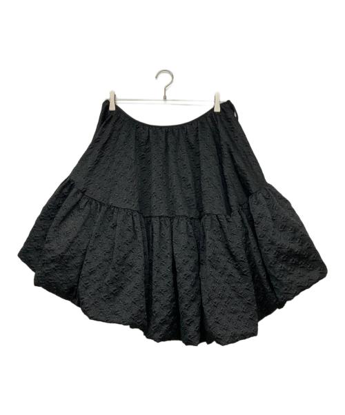 CECILIE BAHNSEN（セシリーバンセン）Cecilie Bahnsen (セシリーバンセン) SARINA SKIRT ブラック サイズ:UK8の古着・服飾アイテム