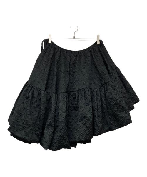 CECILIE BAHNSEN（セシリーバンセン）Cecilie Bahnsen (セシリーバンセン) SARINA SKIRT ブラック サイズ:UK8の古着・服飾アイテム