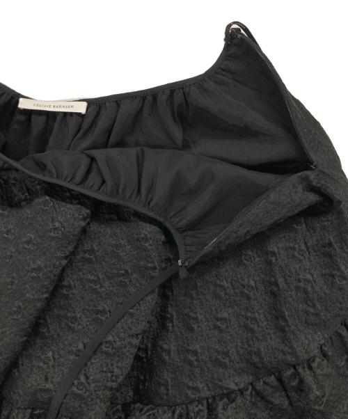 CECILIE BAHNSEN（セシリーバンセン）Cecilie Bahnsen (セシリーバンセン) SARINA SKIRT ブラック サイズ:UK8の古着・服飾アイテム