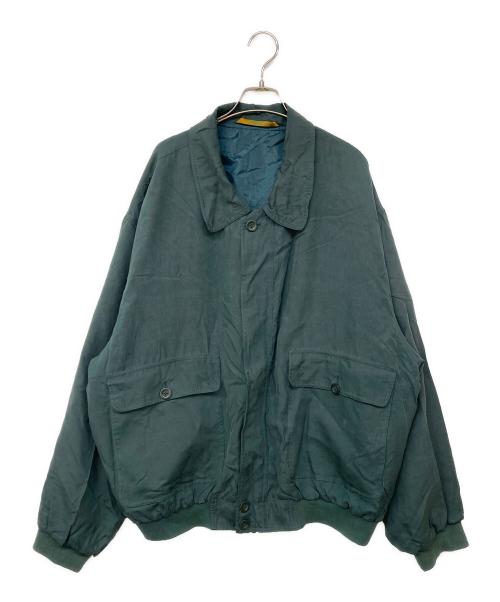 canda（シーアンドエー）canda (シーアンドエー) シルク グリーン サイズ:52/54の古着・服飾アイテム