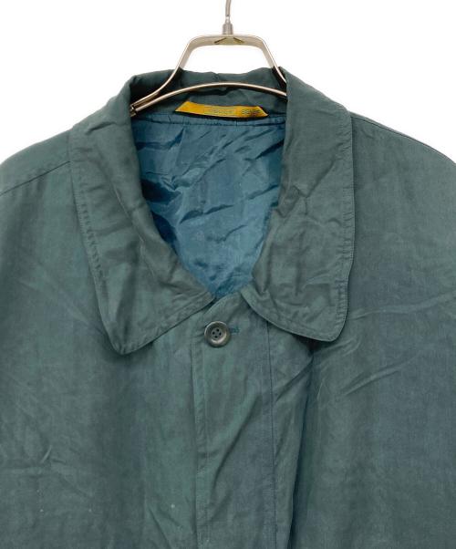 canda（シーアンドエー）canda (シーアンドエー) シルク グリーン サイズ:52/54の古着・服飾アイテム