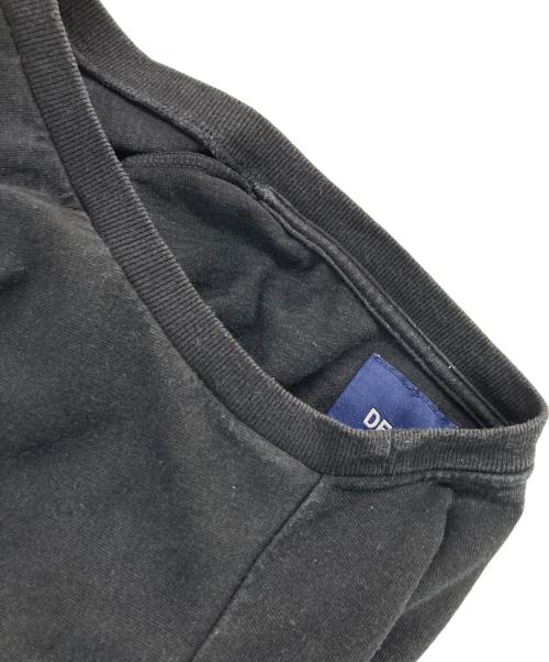 DESCENDANT（ディセンダント）DESCENDANT (ディセンダント) ロゴTシャツ ブラック サイズ:1の古着・服飾アイテム