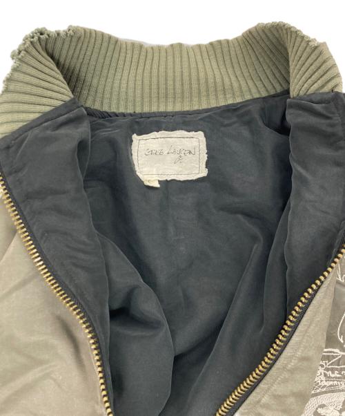 GREG LAUREN（グレッグローレン）GREG LAUREN (グレッグローレン) スーベニアジャケット グリーン サイズ:Sの古着・服飾アイテム