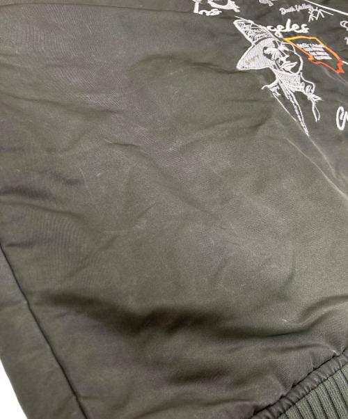 GREG LAUREN（グレッグローレン）GREG LAUREN (グレッグローレン) スーベニアジャケット グリーン サイズ:Sの古着・服飾アイテム