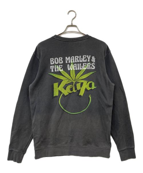 stussy（ステューシー）stussy (ステューシー) プリントスウェット グレー サイズ:Ｍの古着・服飾アイテム