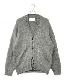TODAYFUL（トゥデイフル）の古着「Brashed Vneck Cardigan/ブラッシュドVネックカーディガン」｜グレー