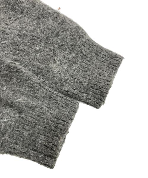 TODAYFUL（トゥデイフル）TODAYFUL (トゥデイフル) Brashed Vneck Cardigan/ブラッシュドVネックカーディガン グレー サイズ:Fの古着・服飾アイテム