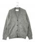 TODAYFUL（トゥデイフル）の古着「Brashed Vneck Cardigan/ブラッシュドVネックカーディガン」｜グレー