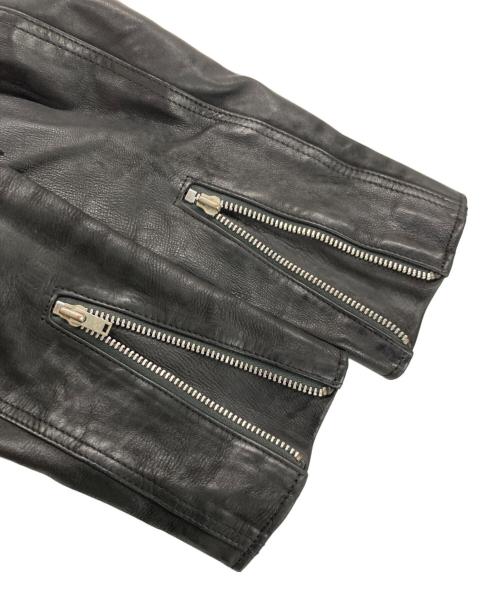 BEDWIN &THE HEARTBREAKERS（ベドウィンアンドザ ハートブレイカーズ）BEDWIN &THE HEARTBREAKERS (ベドウィンアンドザ ハートブレイカーズ) レザージャケット ブラック サイズ:3の古着・服飾アイテム