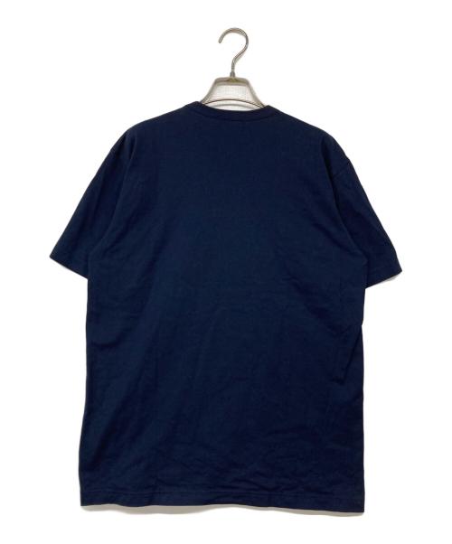 COMME des GARCONS HOMME（コムデギャルソン オム）COMME des GARCONS HOMME (コムデギャルソン オム) ロゴプリントTシャツ ネイビー サイズ:Mの古着・服飾アイテム