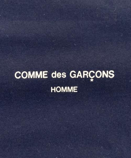 COMME des GARCONS HOMME（コムデギャルソン オム）COMME des GARCONS HOMME (コムデギャルソン オム) ロゴプリントTシャツ ネイビー サイズ:Mの古着・服飾アイテム