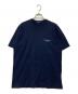 COMME des GARCONS HOMME（コムデギャルソン オム）の古着「ロゴプリントTシャツ」｜ネイビー