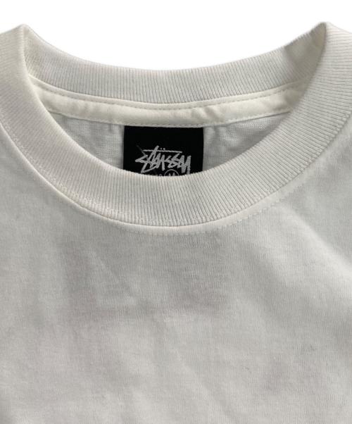 stussy（ステューシー）stussy (ステューシー) FIRE DICE TEE ホワイト サイズ:Mの古着・服飾アイテム