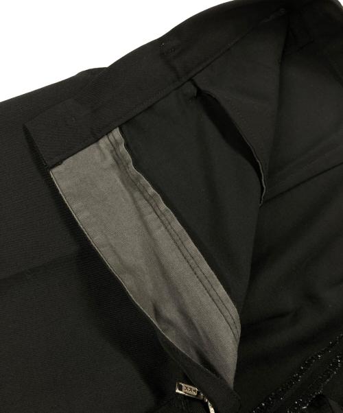 Y's（ワイズ）Y's (ワイズ) スラックス ブラック サイズ:-の古着・服飾アイテム