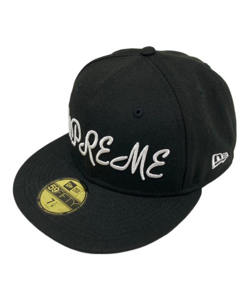 SUPREME（シュプリーム）SUPREME (シュプリーム) New Era (ニューエラ) Script Cap ブラック サイズ:7　4/1の古着・服飾アイテム