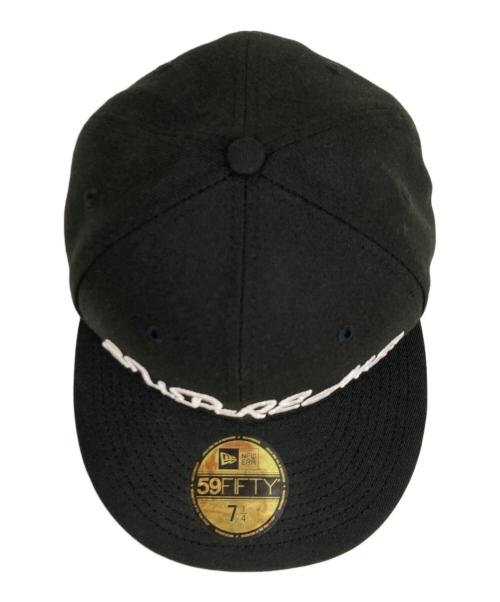SUPREME（シュプリーム）SUPREME (シュプリーム) New Era (ニューエラ) Script Cap ブラック サイズ:7　4/1の古着・服飾アイテム