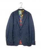 SOPHNET.ソフネット）の古着「PINHEAD TWILL 2 BUTTON JACKET/ピンヘッド ツイル 2 ボタン ジャケット」｜ネイビー
