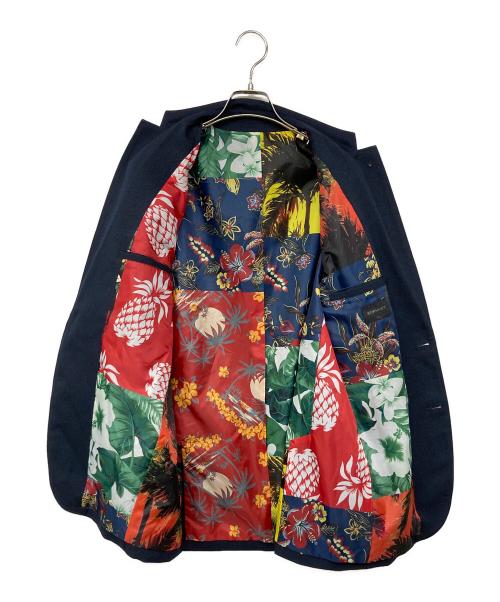 SOPHNET.（ソフネット）SOPHNET. (ソフネット) PINHEAD TWILL 2 BUTTON JACKET/ピンヘッド ツイル 2 ボタン ジャケット ネイビー サイズ:XLの古着・服飾アイテム