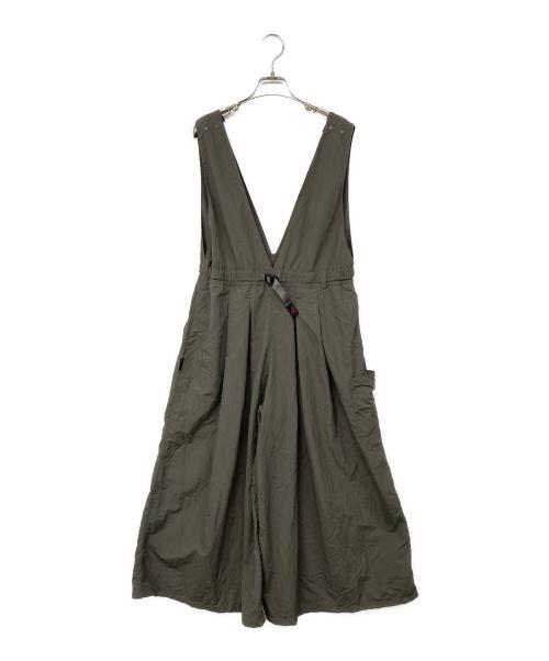 GRAMICCI（グラミチ）GRAMICCI (グラミチ) EKAL (エカル) アクテイブナイロンサロペット グレー サイズ:Mの古着・服飾アイテム