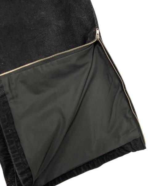 PRANK PROJECT（プランクプロジェクト）PRANK PROJECT (プランクプロジェクト) Italian Vegan Leather Washed Pants ブラック サイズ:36の古着・服飾アイテム