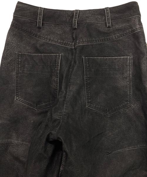 PRANK PROJECT（プランクプロジェクト）PRANK PROJECT (プランクプロジェクト) Italian Vegan Leather Washed Pants ブラック サイズ:36の古着・服飾アイテム