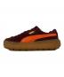 PUMA (プーマ) Suede Platform Trace/スウェード プラットフォーム トレース ブラウン サイズ:24：4000円