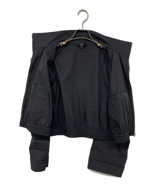 theory（セオリー）theory (セオリー) ジップアップジャケット ブラック サイズ:Sの古着・服飾アイテム