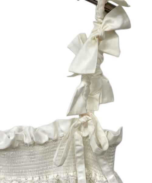 Bibiy.（ビビィ）Bibiy. (ビビィ) MIMI LACE SKIRT ホワイト サイズ:Fの古着・服飾アイテム