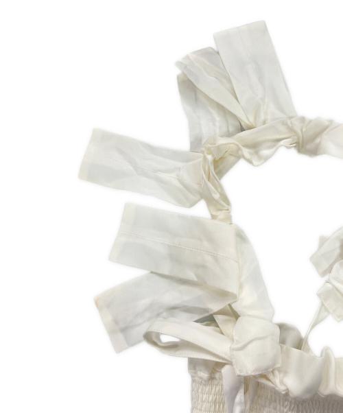 Bibiy.（ビビィ）Bibiy. (ビビィ) MIMI LACE SKIRT ホワイト サイズ:Fの古着・服飾アイテム