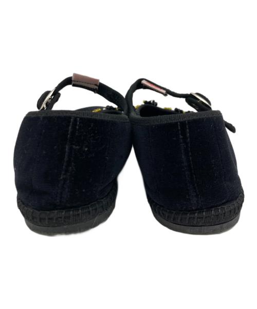 SIIILON（シーロン）SIIILON (シーロン) Sciuscia (シューシャ) エルダーメリージェーン ブラック サイズ:38の古着・服飾アイテム