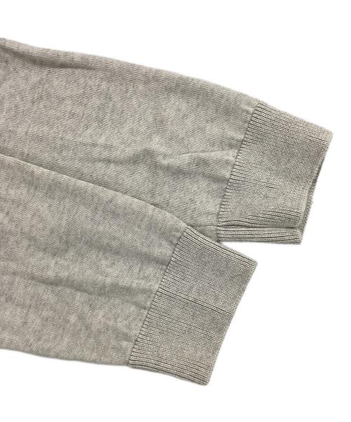 maison kitsune（メゾンキツネ）maison kitsune (メゾンキツネ) FOX HEAD PATCH POLO JUMPER グレー サイズ:Lの古着・服飾アイテム