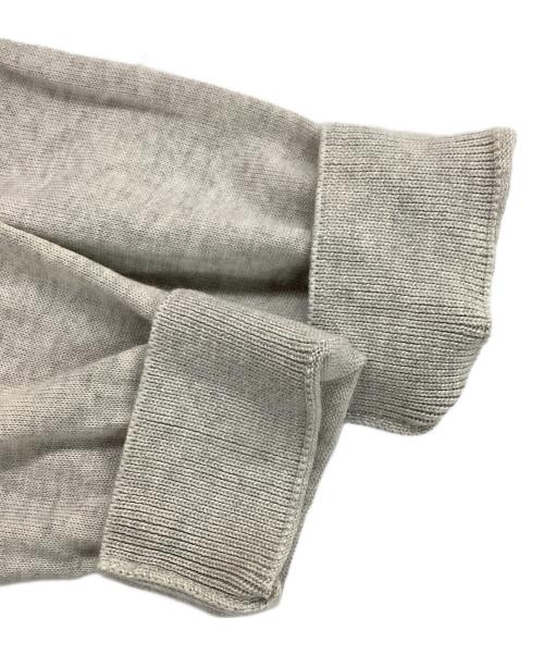 maison kitsune（メゾンキツネ）maison kitsune (メゾンキツネ) FOX HEAD PATCH POLO JUMPER グレー サイズ:Lの古着・服飾アイテム