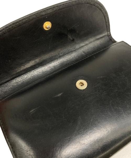 Whitehouse Cox（ホワイトハウスコックス）Whitehouse Cox (ホワイトハウスコックス) 3 FOLD WALLET ブラックの古着・服飾アイテム