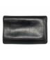 Whitehouse Cox (ホワイトハウスコックス) 3 FOLD WALLET ブラック：7000円